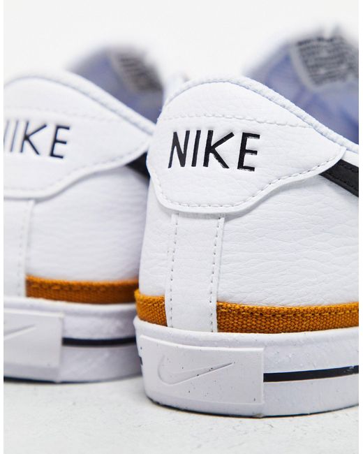Nike Court Legacy Sneakers in White for Men Lyst Nike Court Legacy Sneakers in White for Men Lyst