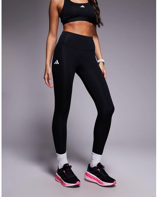 Adidas Originals Blue Adidas Running Adizero Full Length leggings