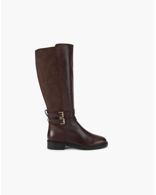 KG by Kurt Geiger Black Trying Knee Boots