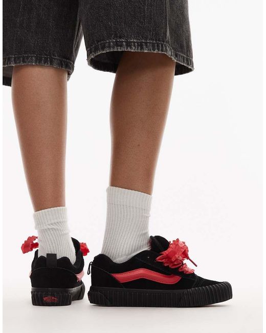 Vans Black Knu Skool Valentines Trainers