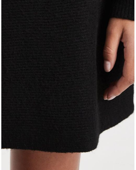 ASOS Black Micro Skirt Co-Ord