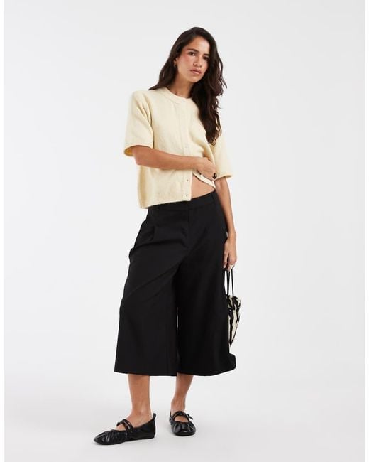 ASOS Black Lightweight Relaxed Cardigan