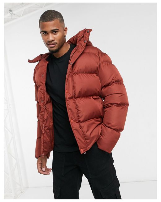 Chaqueta ASOS de hombre de color Rojo | Lyst
