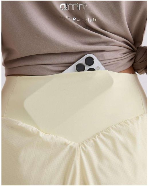 Aim'n Natural Lemon Running Shorts