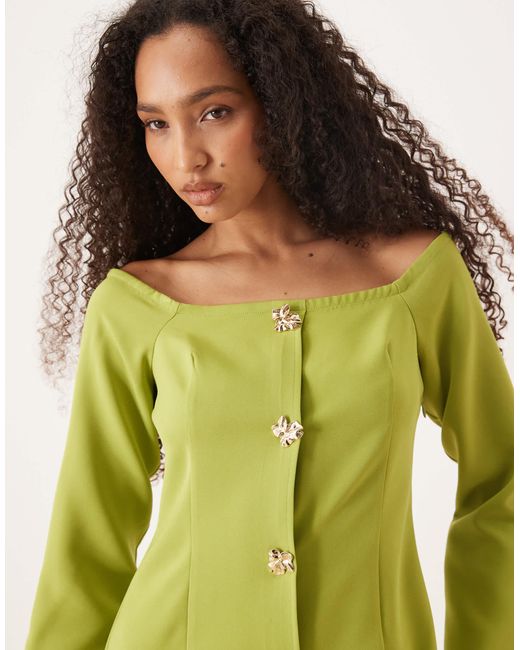 ASOS Yellow – minikleid