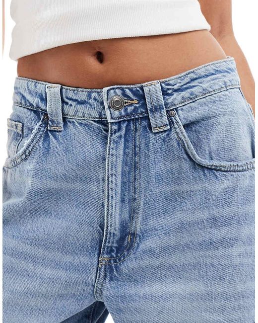 Cotton On Blue Low Rise Super baggy Jeans