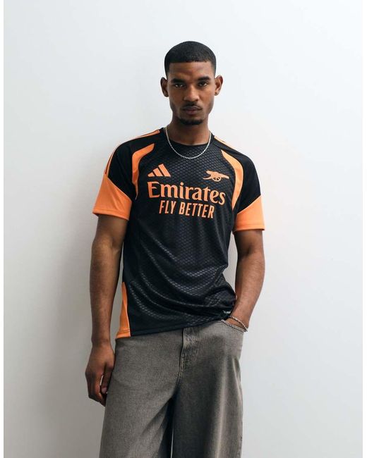 Adidas Originals Black Adidas Football Arsenal 26/27 Training Shirt for men
