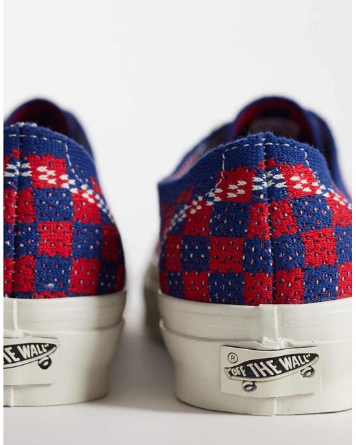 Vans Purple Authentic Trainers for men