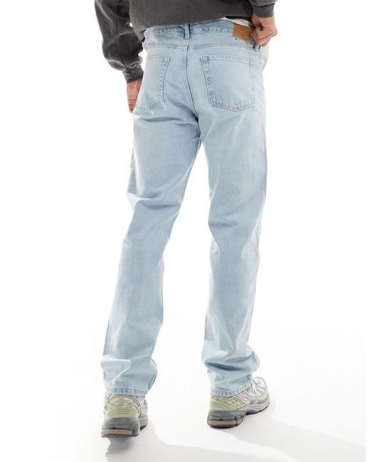 Weekday Blue Klean Straight Fit Jeans for men