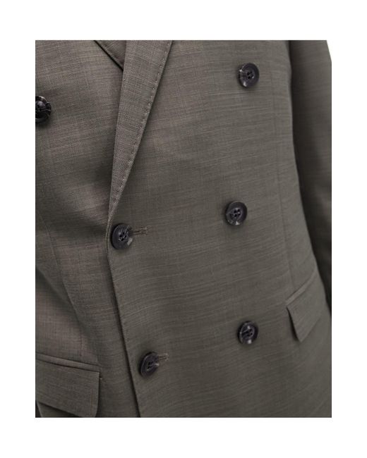 Topman Gray Skinny Suit Jacket for men