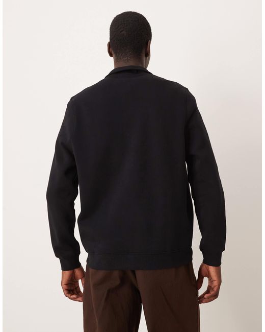 ASOS – basic-sweatshirt in Black für Herren