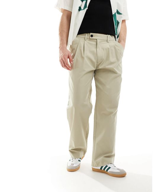Jack & Jones – bill – hose in Natural für Herren