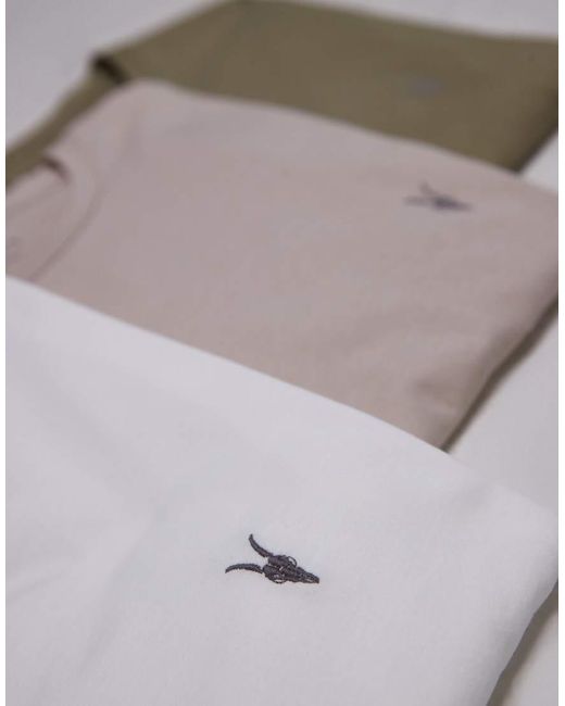 AllSaints Green Tonic Crew T-Shirt 3-Pack for men