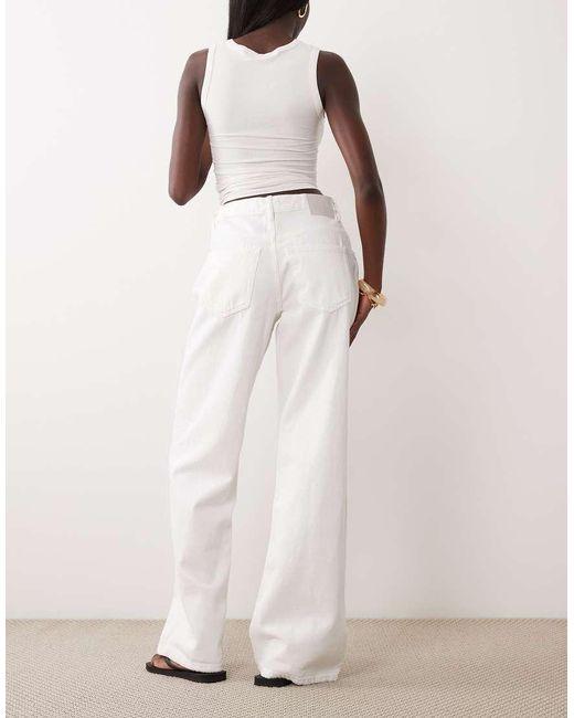 Gina Tricot Natural Relaxed Fit Boyfriend Jeans