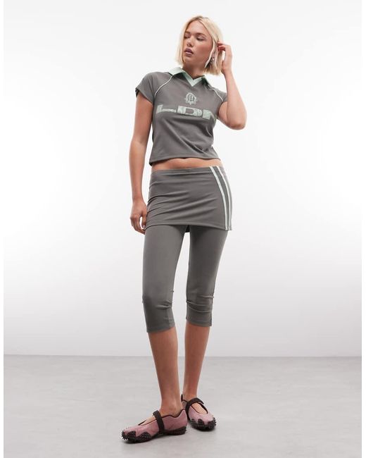 Collusion Gray Football Tshirt