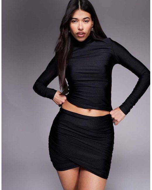 Ruched & Ready Mix En Match in het Black