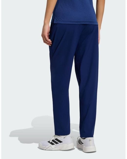 Adidas Originals Blue Workout Essentials Woven Pants
