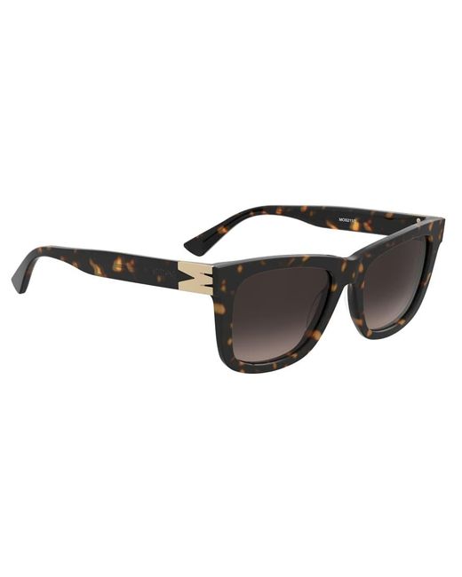 Moschino Brown Moschino Square Sunglasses