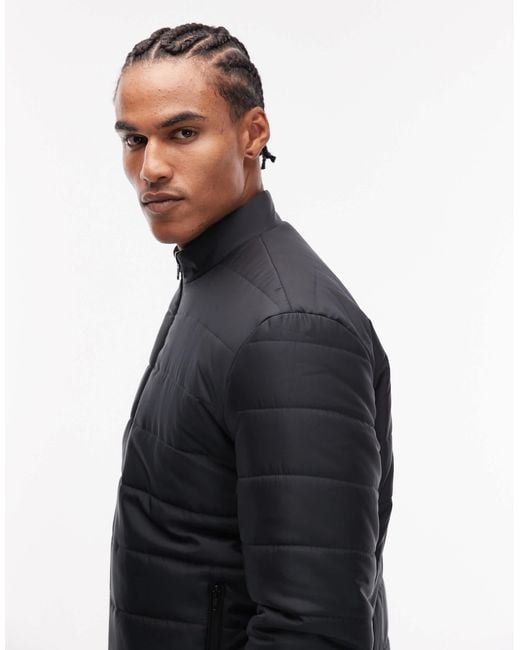 ASOS Black Peakmaxtm Liner Jacket for men
