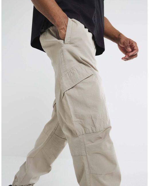 River Island – cargo-hose in Blue für Herren