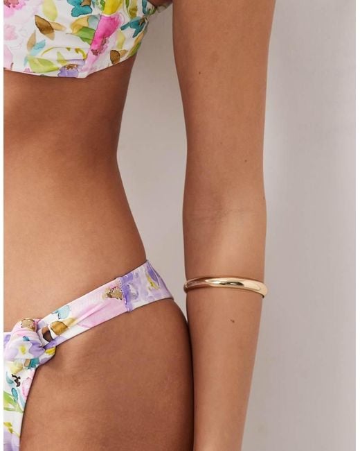 Candypants Brown Knot High Leg Bikini Bottom