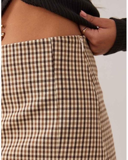 Minifalda Pantalón Muy Corta A De ASOS de color Multicolor