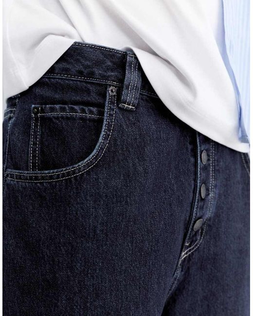 Pull&Bear White Skater Jeans for men
