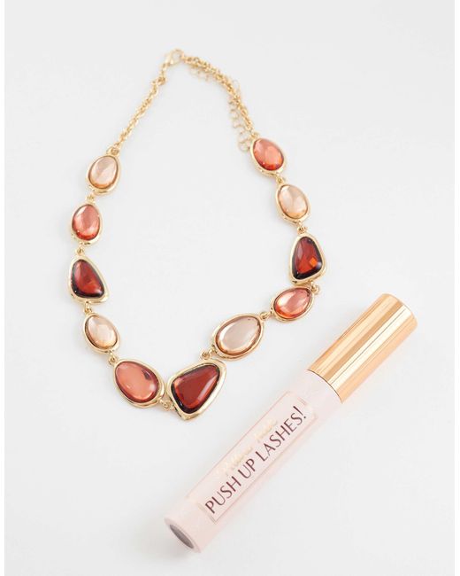 Accessorize Multicolor – e halskette mit runden perlen