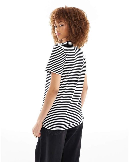 SELECTED White Cotton Perfect T-shirt