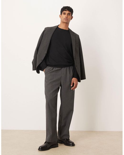Mango – wollpullover in Black für Herren