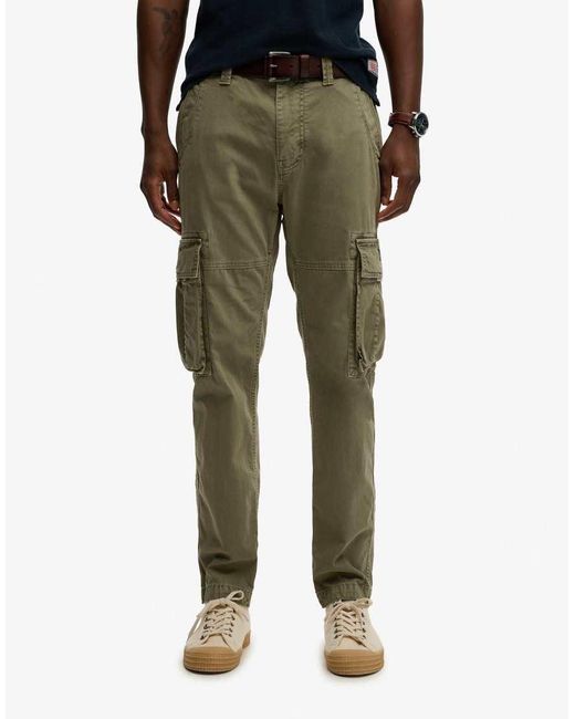 Superdry Blue Core Cargo Pants for men