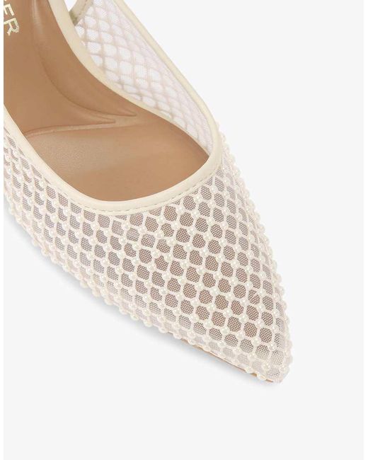 KG by Kurt Geiger White Tilly Heeled Shoes