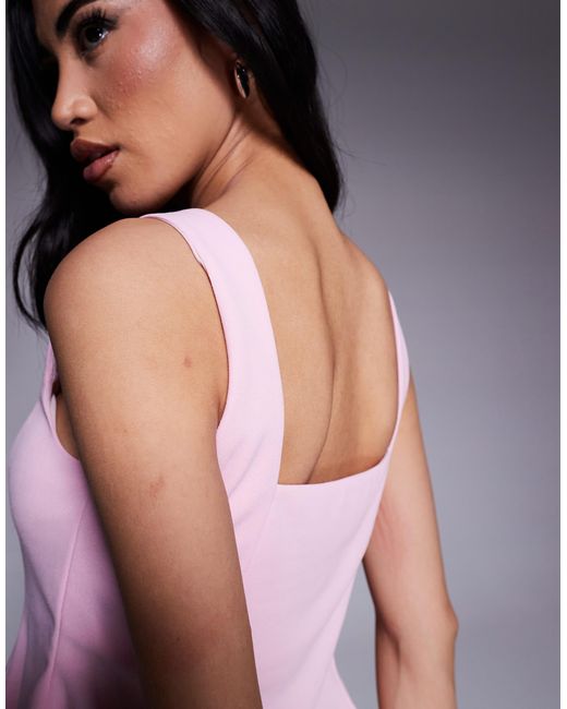 ASOS White – tailliertes, strukturiertes oberteil