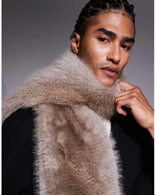 Sciarpa Soffice di ASOS in Gray da Uomo