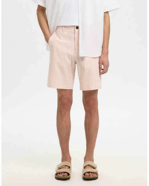 Short - crépuscule SELECTED pour homme en coloris White