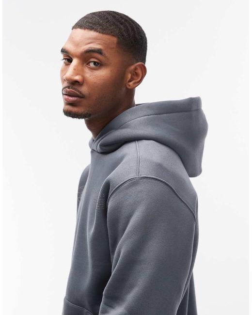 Alpha Industries Blue Hoodie With Logo for men