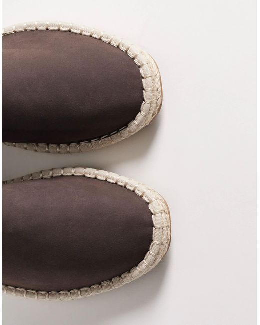 ASOS – espadrilles in Brown für Herren