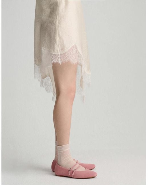 Pull&Bear Natural Double Cami Dress