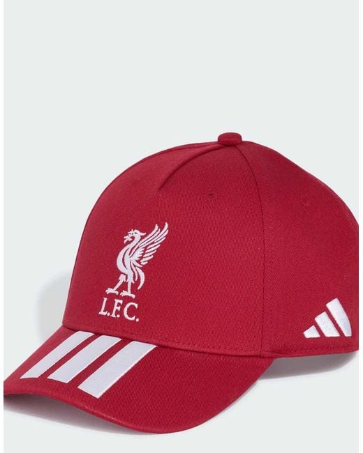 Adidas Originals Red Liverpool Fc Kids Cap