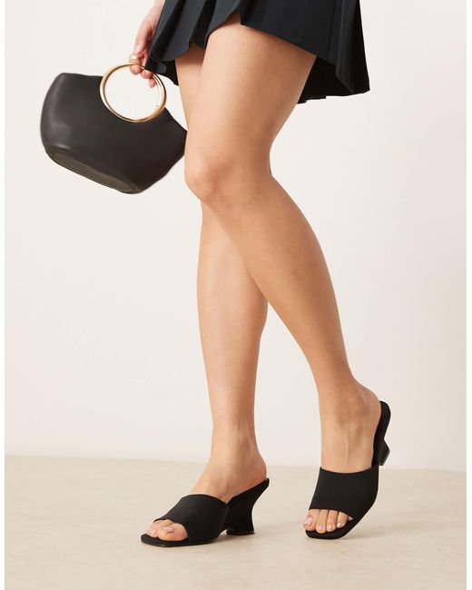 ASOS Black – trifle – mules