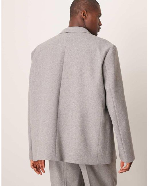 Giacca Da Abito Oversize Extra Larga di ASOS in Brown da Uomo