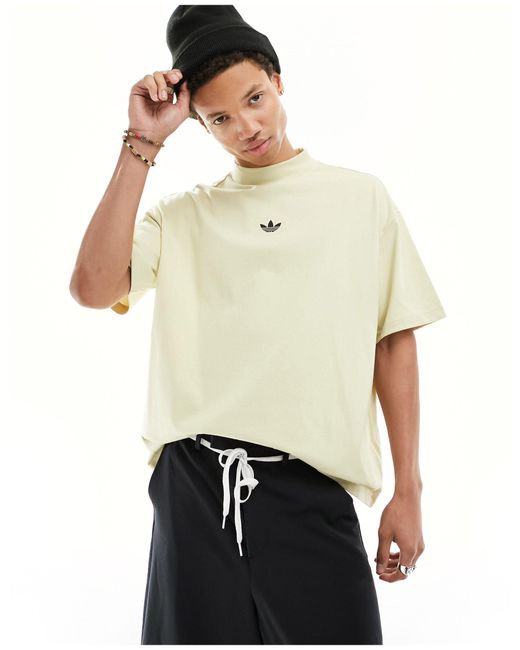 Adidas Originals White –basketball – hochgeschlossenes unisex-t-shirt