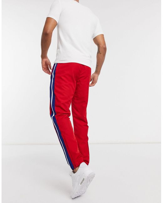 Lacoste Synthetic Side Stripe joggers 
