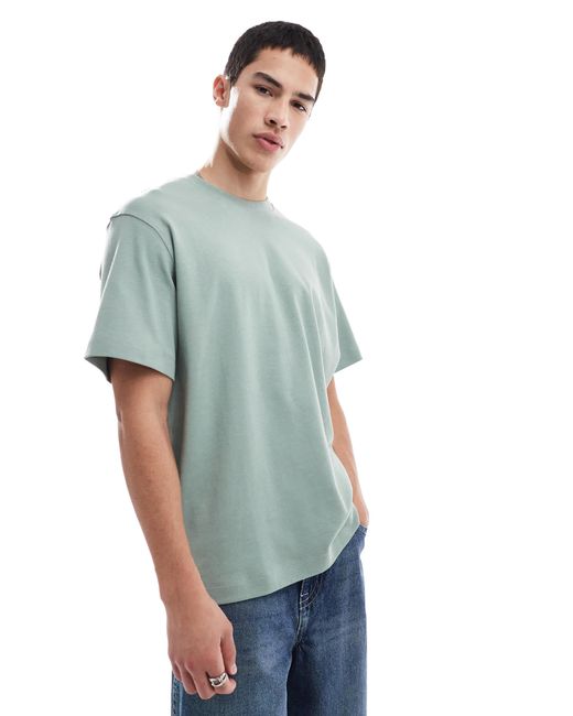 Jack & Jones – oversize-t-shirt in Green für Herren