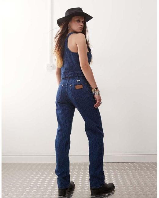 Sunset di Wrangler in Blue