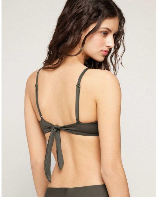 Tezenis Black Timeless Look Bikini Top