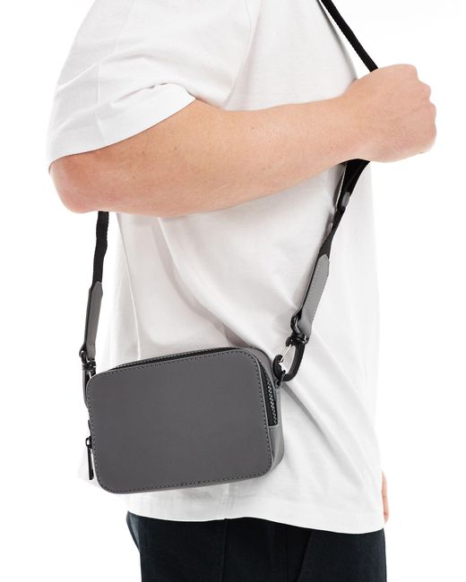 ASOS White Cross Body Camera Bag for men
