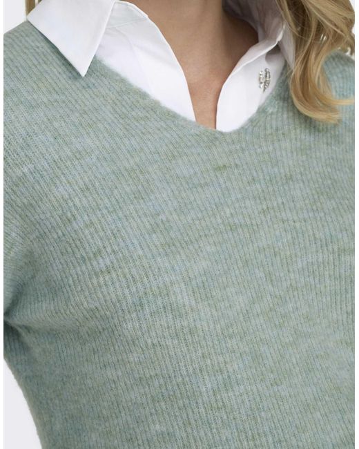 Pull en maille - surf ONLY en coloris Green