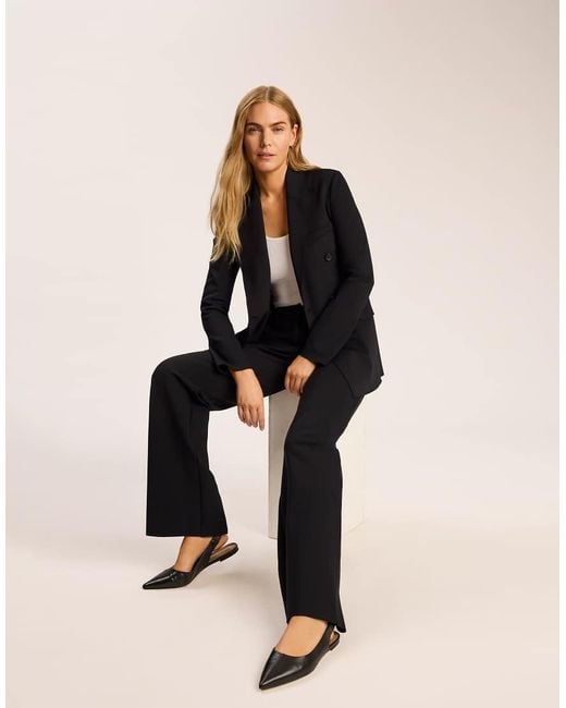 Commando Natural Neoprene Ceo Wide Leg Trouser