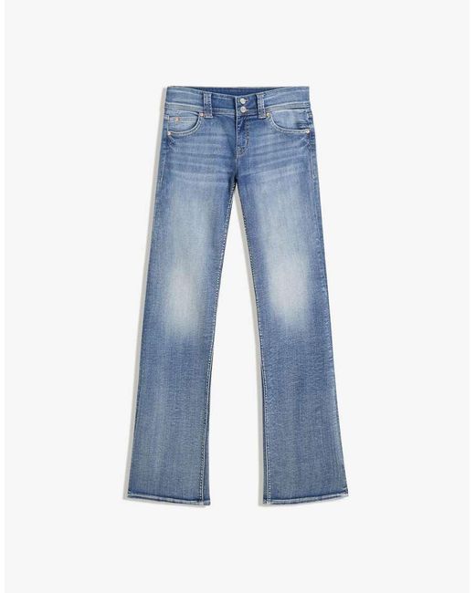 Bershka Brown Bootcut Jeans